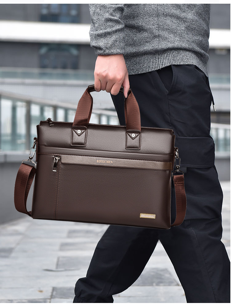 Luxury Bags Laptop - Torby męskie luksusowej marki 2026, skórzane