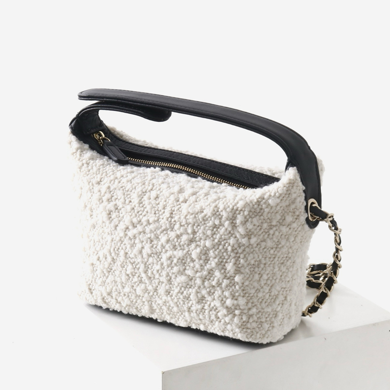 Luxury Bags Casual - Skórzane klasyczne mini torebki typu hobo