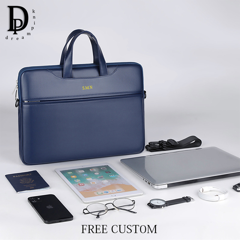 Luxury Bags Laptop - Teczka biznesowa dla mężczyzny PU Skóra
