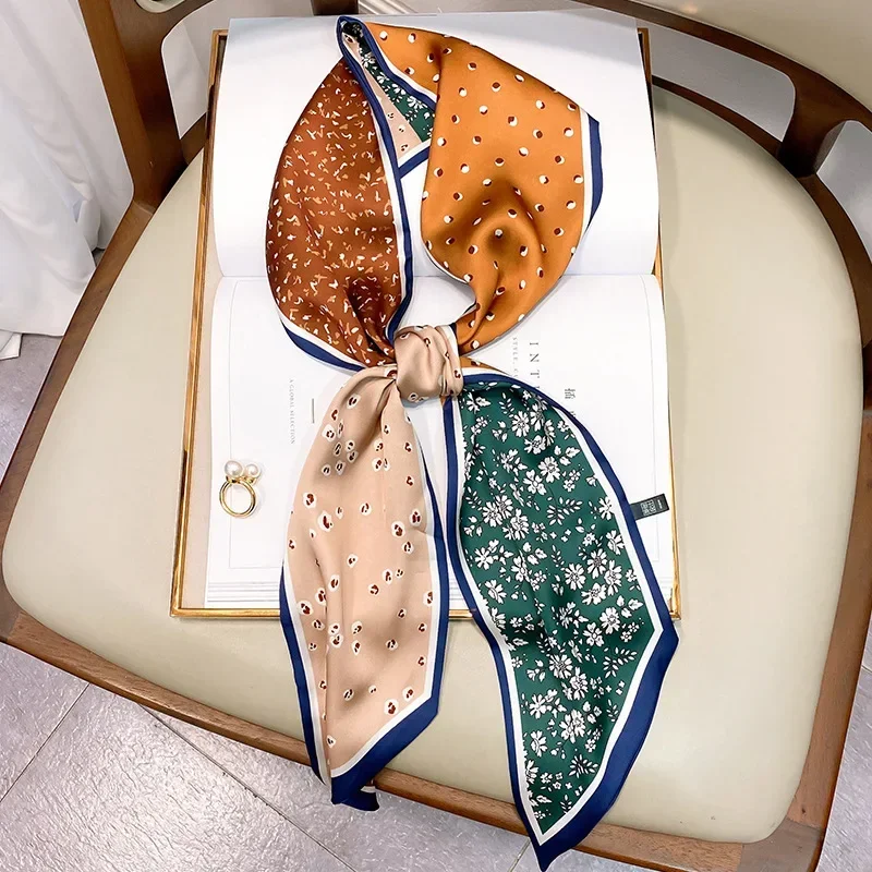 Wąski szalik z nadrukiem, w kr – Luxury Bags Brands For Women recenzja i cena
