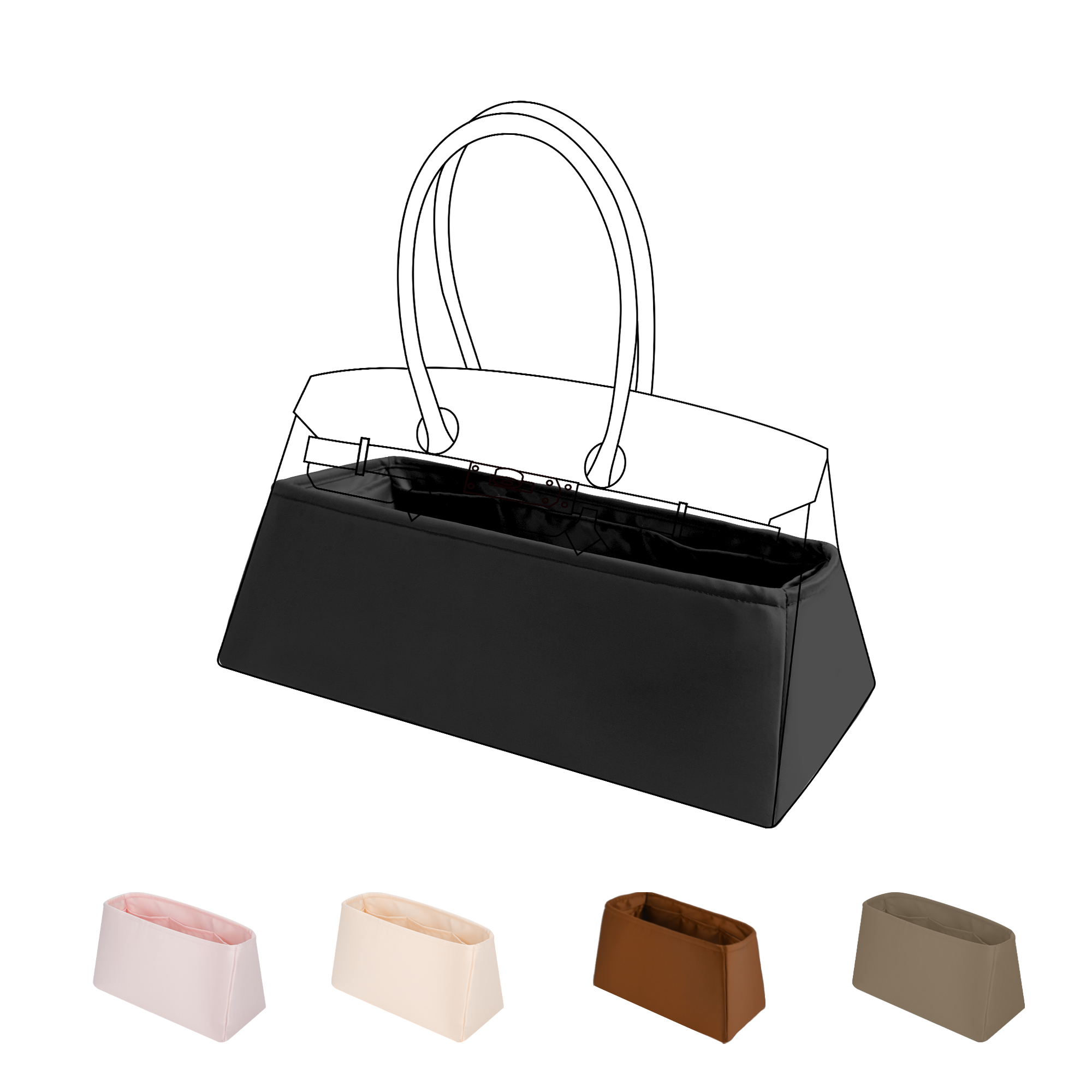 Organizer do torebki DGAZ Silk – Luxury Bags Hermes recenzja i cena
