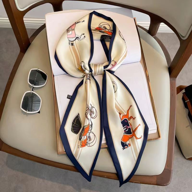 Luksusowy jedwabny szalik na g – Luxury Bags Casual recenzja i cena