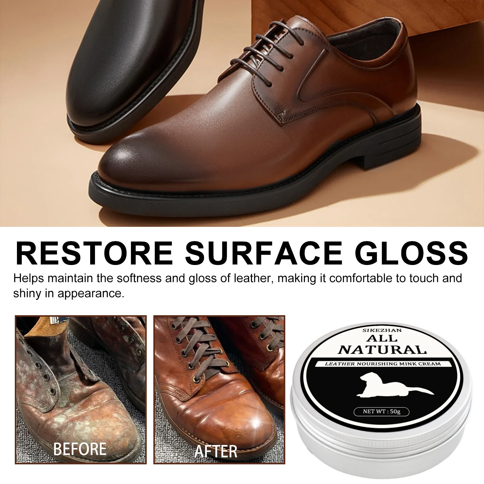 SIKEZHAN Leather Sofa Cleaner  – Luxury Bags And Shoes recenzja i cena